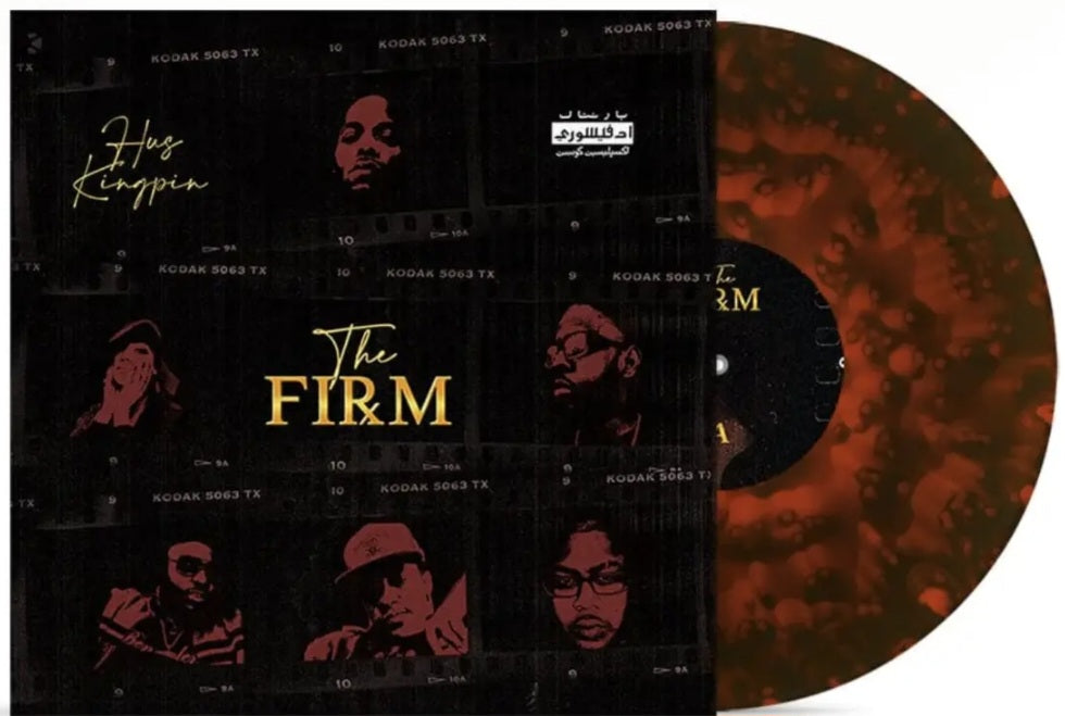 THE FIRM - RED SPLATTERED VINYL (RARE!)