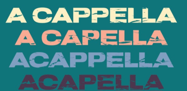 *********ACAPELLA PORTISHUS 2 PACK